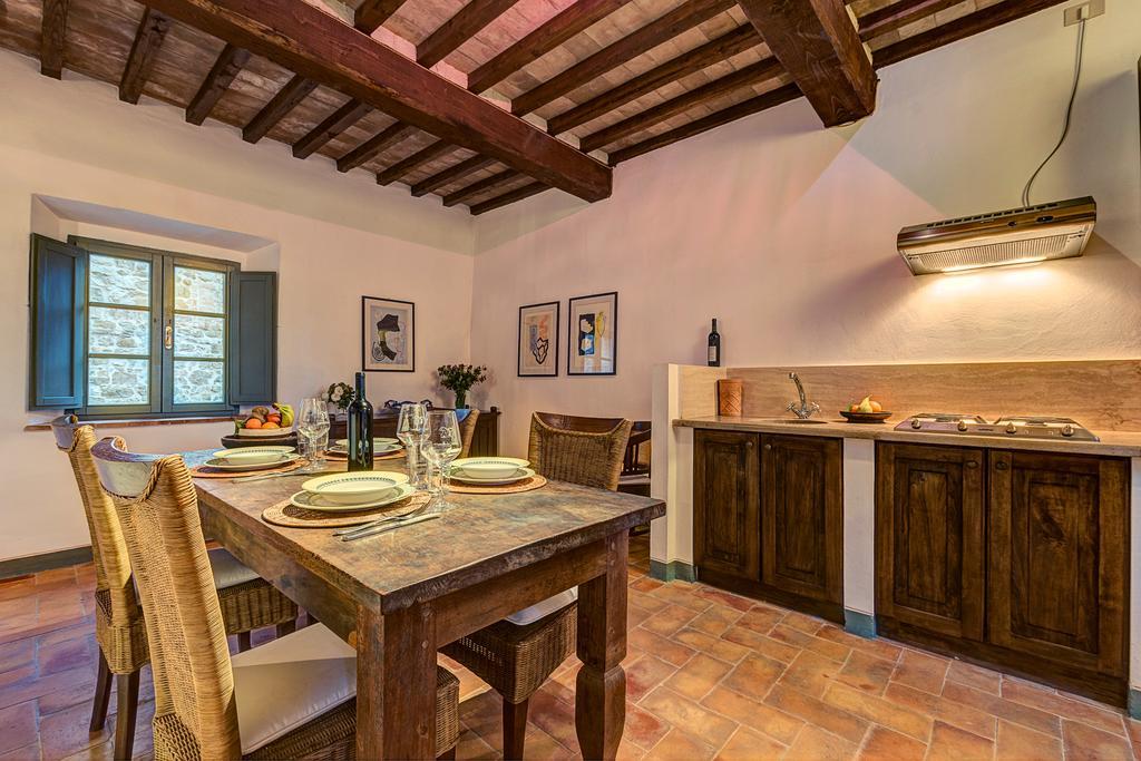 Residence Castello Di Orgiale Castelnuovo Berardenga Exteriör bild
